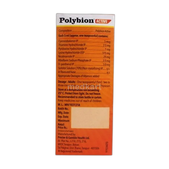 polybion active syrup 100 ml